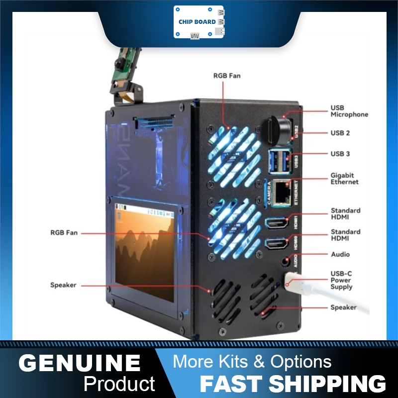 Pironman 5 Pro Max Case voor R - Raspberry Pi 5 8Gb Board recensie en prijs