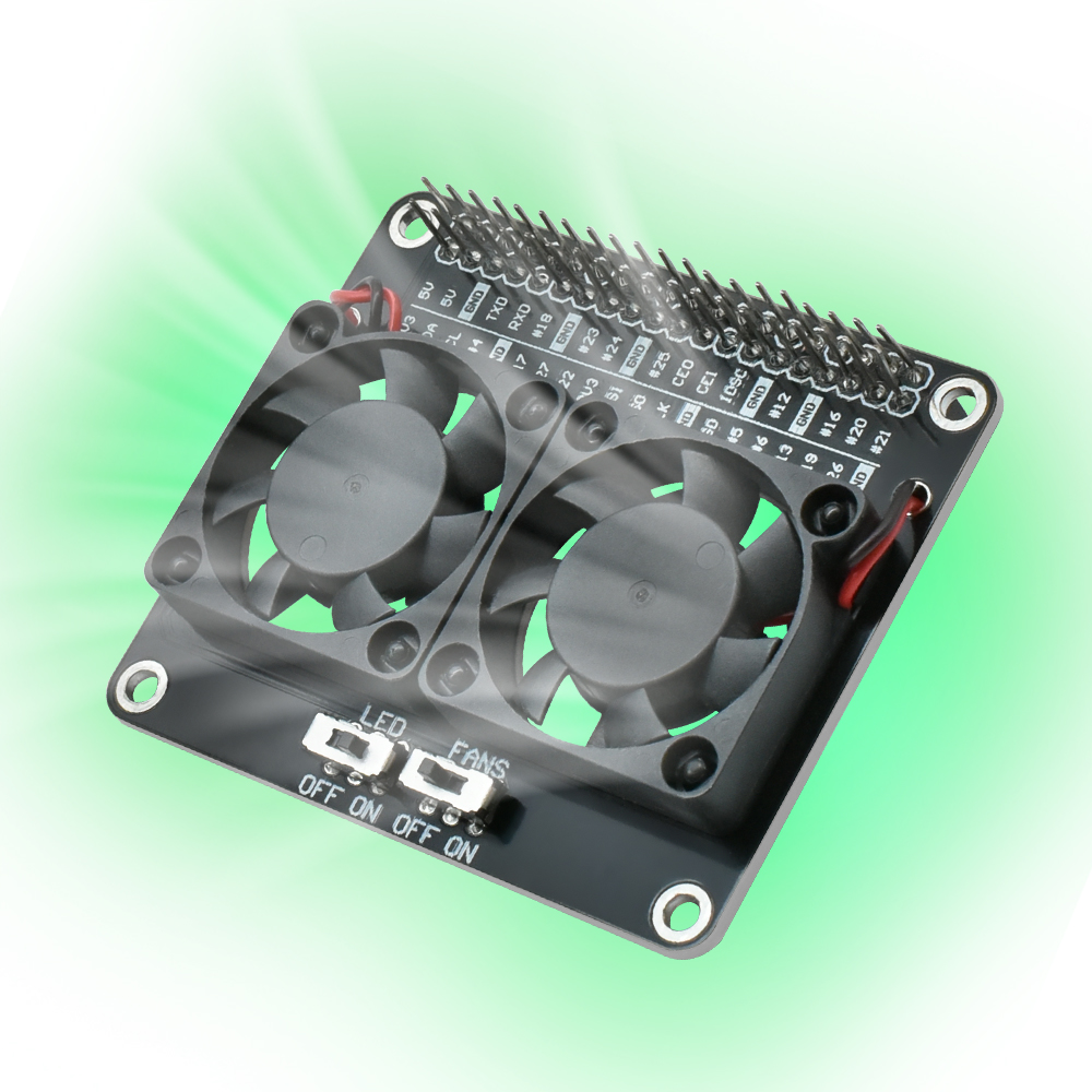 Rpi Dubbele Koelventilator Sch - Raspberry Pi Water Cooling Kit recensie en prijs
