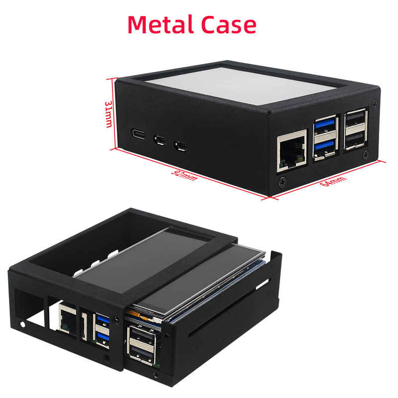 3,5 inch touchscreen 50 Hz FPS - Argon One V3 M.2 Nvme Case recensie en prijs